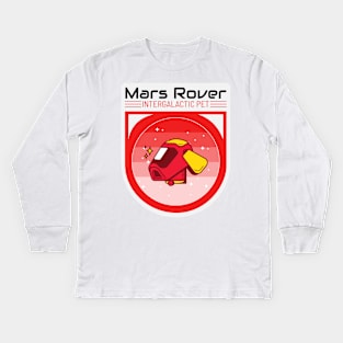 Mars Rover Kids Long Sleeve T-Shirt